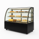ВІТРИНА КОНДИТЕРСЬКА ХОЛОДИЛЬНА HURAKAN HKN-LPD210 BLACK (1,2 м, кругла)