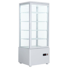 Вітрина холодильна HURAKAN HKN-UPD98W WHITE