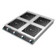 ПЛИТА ІНДУКЦІЙНА HURAKAN HKN-ICF35Dx47 4-Х КОНФОРОЧНА, 14000W