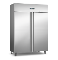 Шафа холодильна HURAKAN HKN-GX1410TN INOX 1400 л