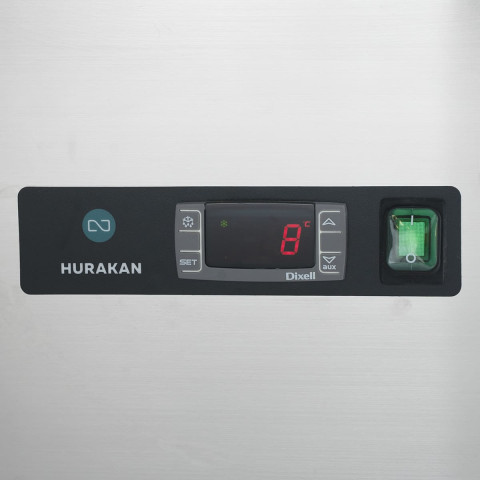 СТІЛ ХОЛОДИЛЬНИЙ HURAKAN HKN-GXS3GN 3-Х ДВЕРНИЙ З НИЖНІМ РОЗМІЩЕННЯМ АГРЕГАТУ