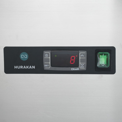 СТІЛ ХОЛОДИЛЬНИЙ HURAKAN HKN-GXS2GN 2-Х ДВЕРНИЙ З НИЖНІМ РОЗМІЩЕННЯМ АГРЕГАТУ