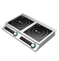 Плита індукційна HURAKAN HKN-ICF70D 2-х конфорочна, 7000W
