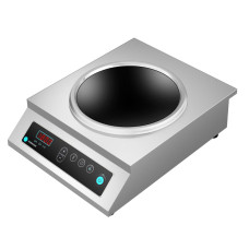 Плита індукційна вок HURAKAN HKN-ICW35M WOK з механічним управлінням, 3500W