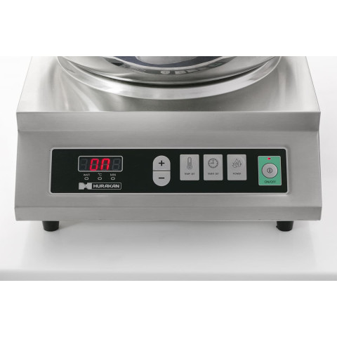 ПЛИТА ІНДУКЦІЙНА ВОК HURAKAN HKN-ICW35M WOK З МЕХАНІЧНИМ УПРАВЛІННЯМ, 3500W